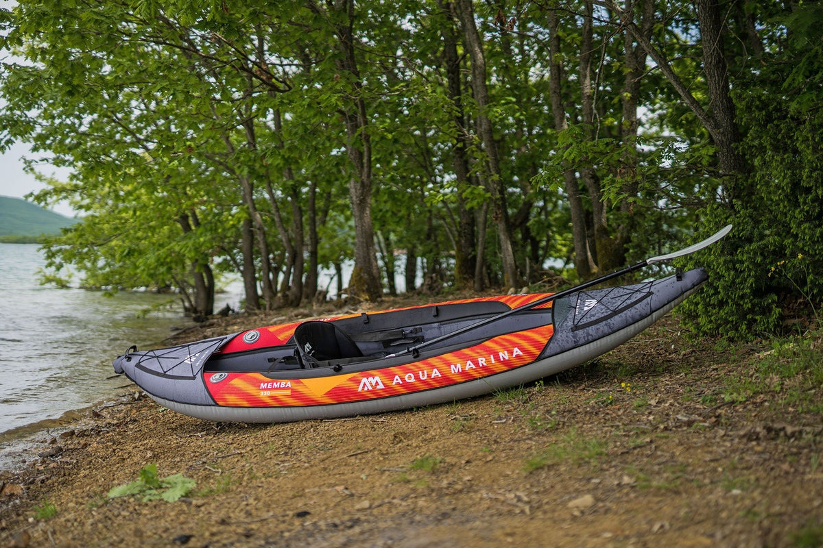 Aqua Marina Memba 10'10" Touring Inflatable Kayak – Lightweight, Fast & Efficient Solo Touring - Aloha Swim Wellness