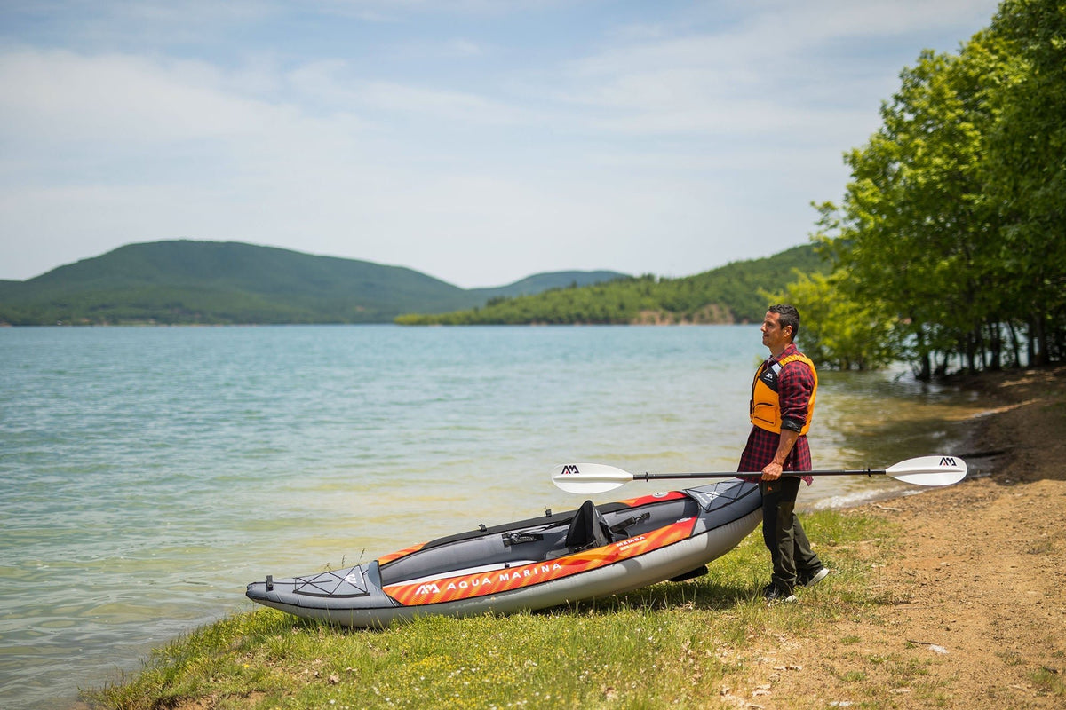 Aqua Marina Memba 10'10" Touring Inflatable Kayak – Lightweight, Fast & Efficient Solo Touring - Aloha Swim Wellness