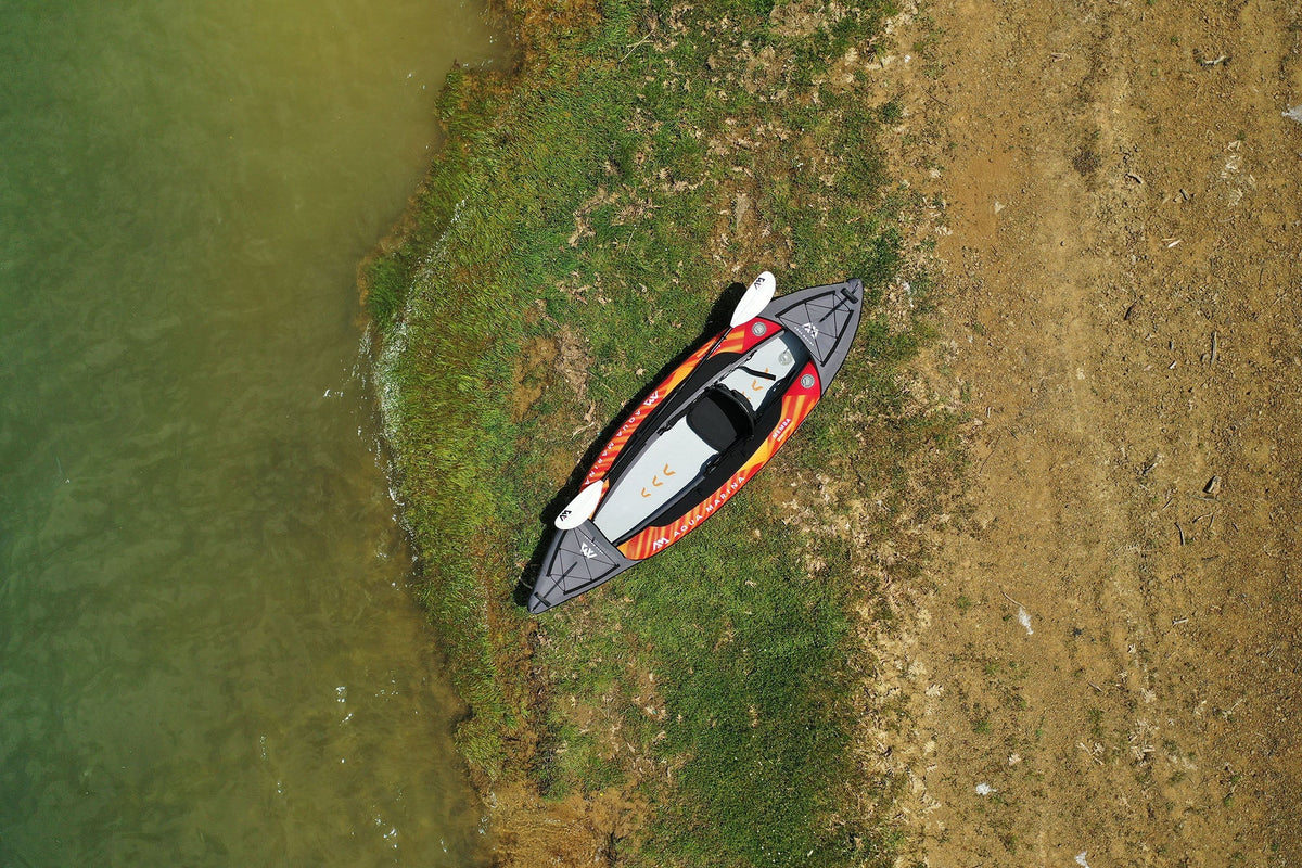 Aqua Marina Memba 10'10" Touring Inflatable Kayak – Lightweight, Fast & Efficient Solo Touring - Aloha Swim Wellness