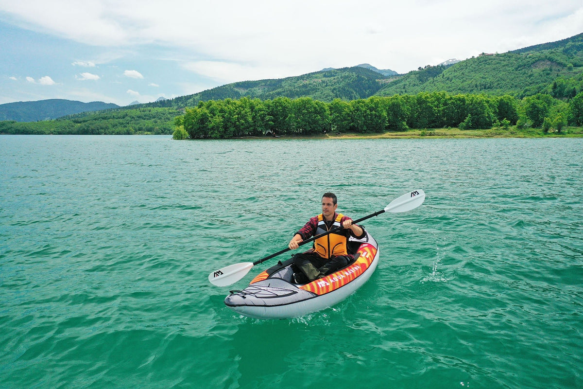 Aqua Marina Memba 10'10" Touring Inflatable Kayak – Lightweight, Fast & Efficient Solo Touring - Aloha Swim Wellness