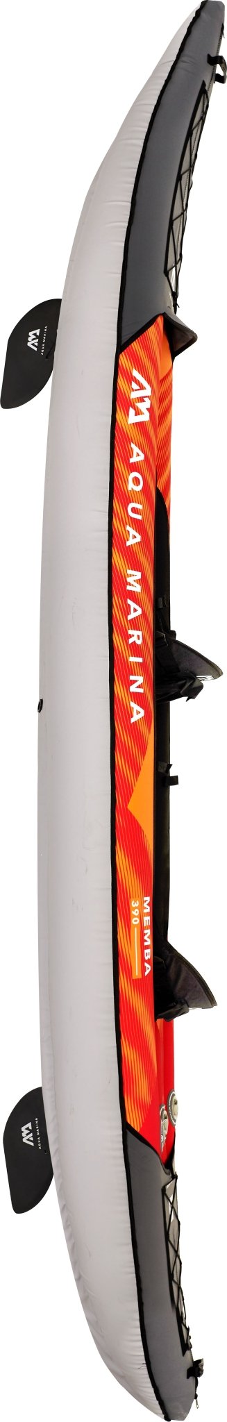 Aqua Marina Memba 12'10" Tandem Touring Inflatable Kayak – Efficient Long-Distance Touring - Aloha Swim Wellness