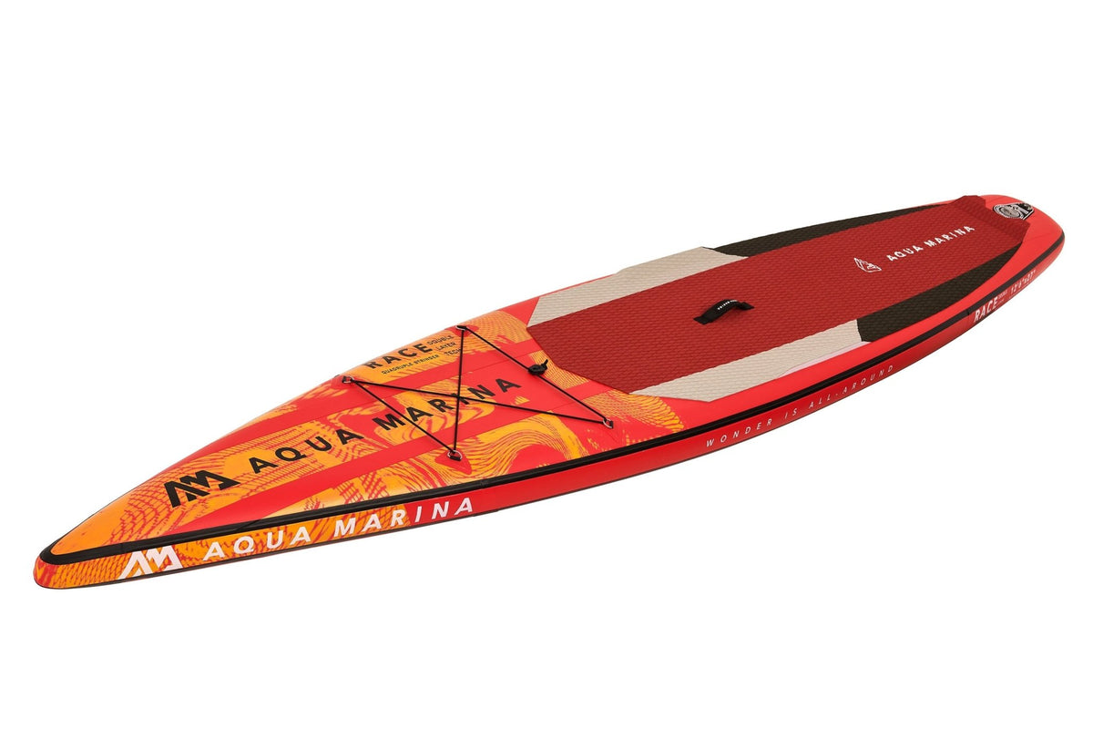 Aqua Marina Race 12'6" Inflatable Racing SUP – 320L High-Rigidity Performance Paddle Board - Aloha Swim Wellness