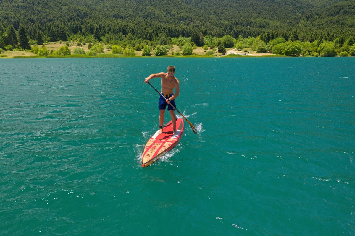 Aqua Marina Race 12'6" Inflatable Racing SUP – 320L High-Rigidity Performance Paddle Board - Aloha Swim Wellness