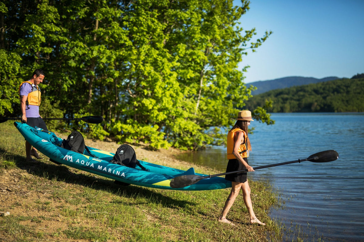 Aqua Marina Steam 13'6" Inflatable Kayak – Premium Touring & Whitewater Performance - Aloha Swim Wellness