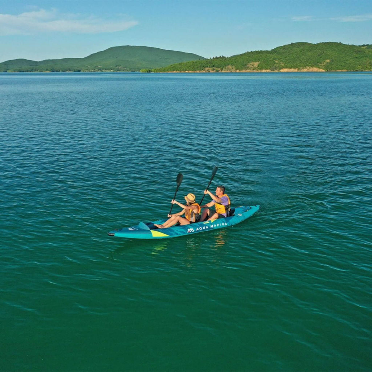 Aqua Marina STEAM-412 14-Foot Tandem Inflatable Kayak - Aloha Swim Wellness