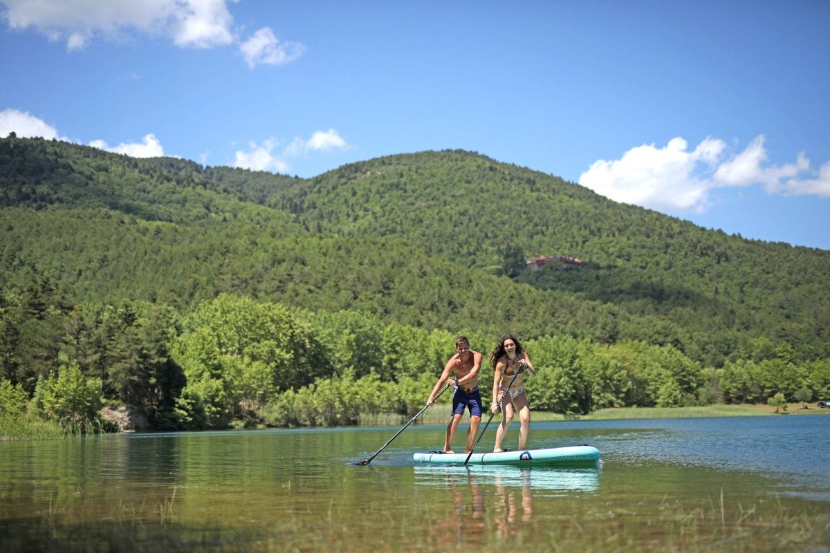 Aqua Marina SUPER TRIP 12'2" Inflatable Paddle Board Multi-person SUP - Aloha Swim Wellness