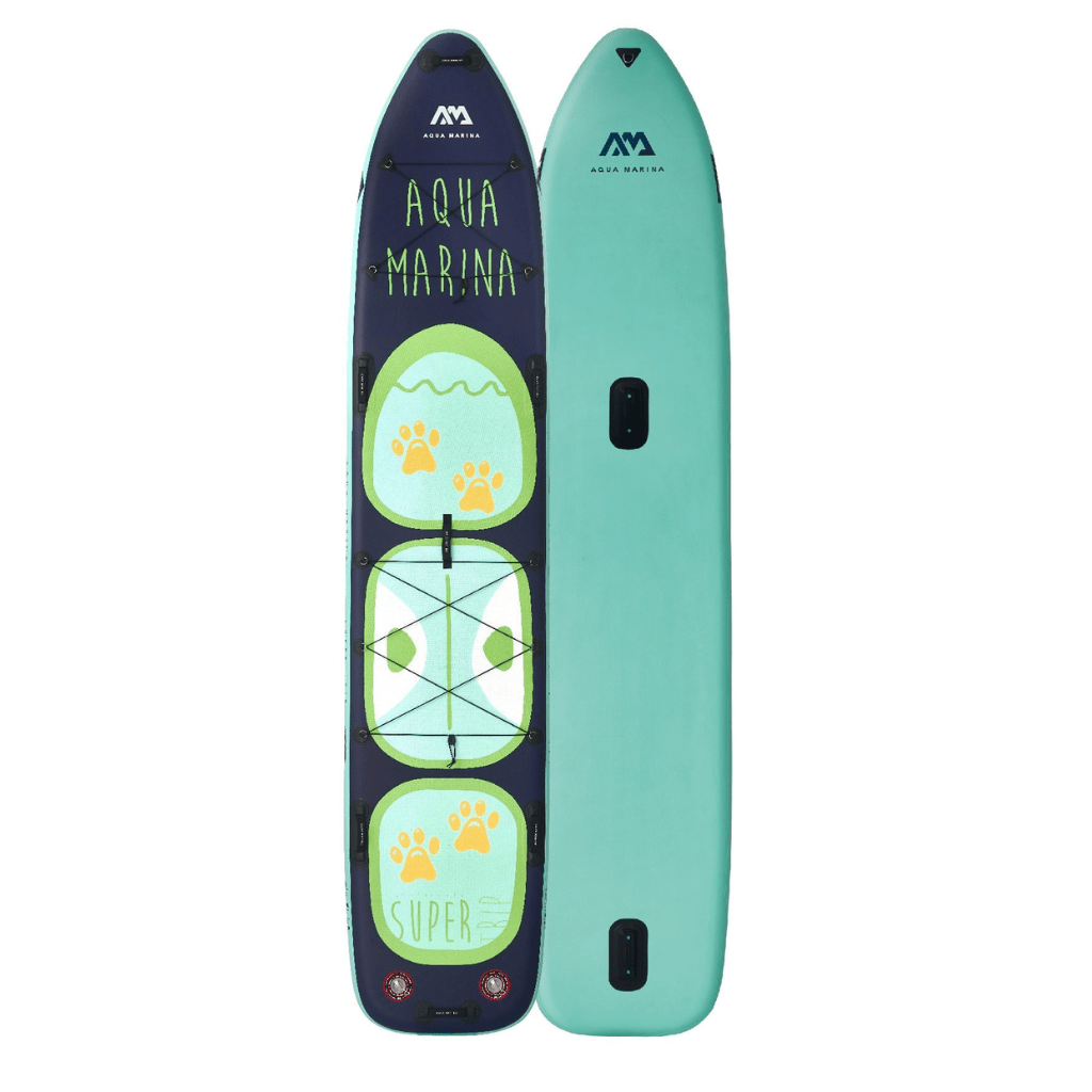 Aqua Marina Super Trip Tandem 14'0" Inflatable SUP – Stable Multi-Person Touring & Adventure Board - Aloha Swim Wellness