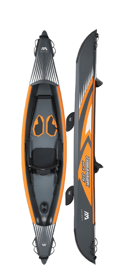 Aqua Marina TOMAHAWK AIR-K 12'4" Inflatable High Pressure Speed Kayak / Canoe - Aloha Swim Wellness