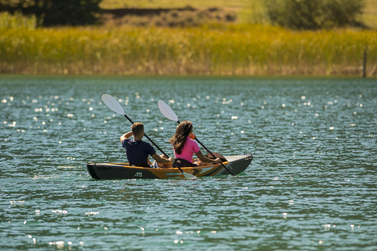 Aqua Marina TOMAHAWK AIR-K 14'5" Inflatable High Pressure Speed Kayak / Canoe - Aloha Swim Wellness
