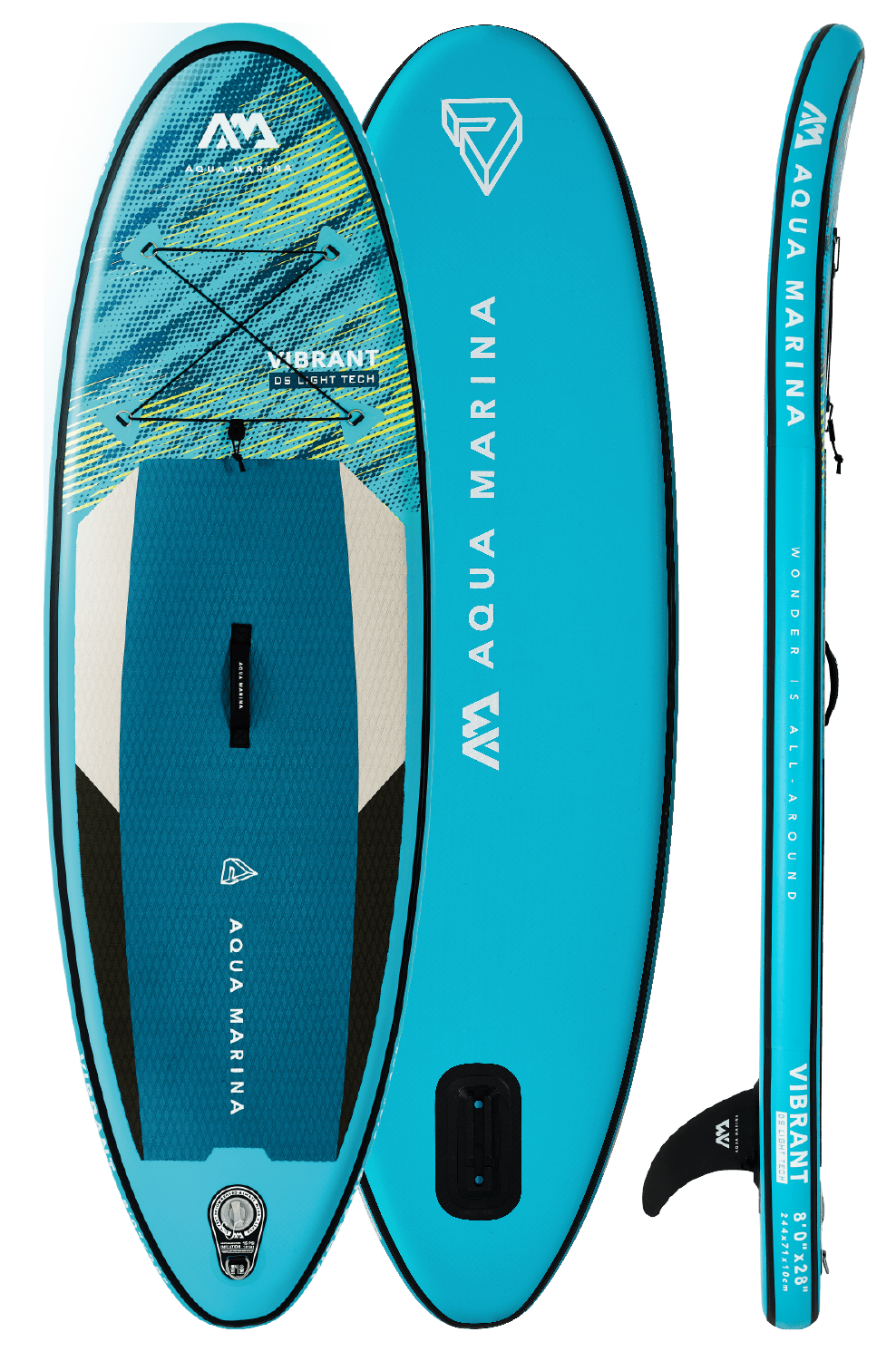 Aqua Marina VIBRANT 8'0" Inflatable Paddle Board Kids SUP - Aloha Swim Wellness