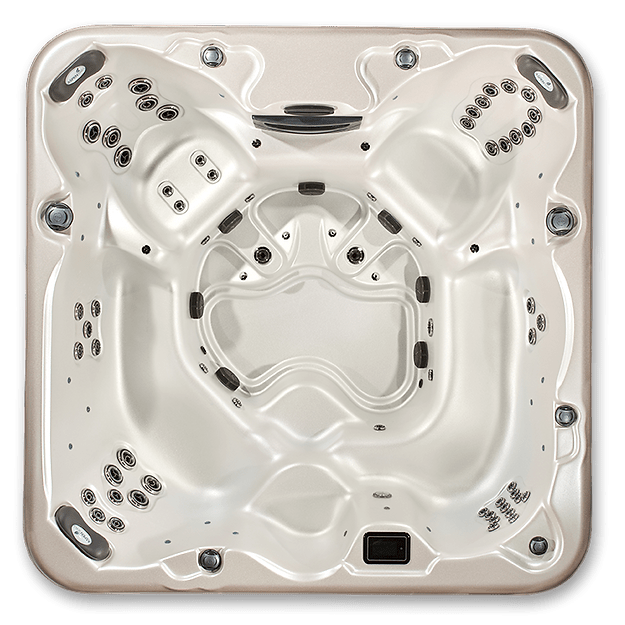 Arcadia Luxury Hot Tub – 7-Person Luxury Spa with Dual Captain’s Chairs - Aloha Swim Wellness