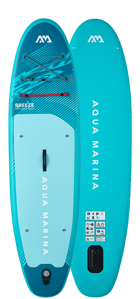 Breeze (Silver Tree) All-Around iSUP (3m/12cm) With Aluminum SPORTS III Paddle & Safety Leash - Aloha Swim Wellness