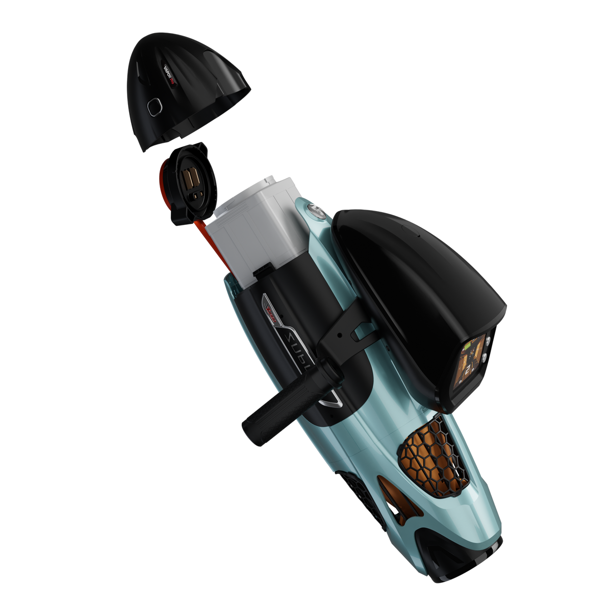 SUBLUE VAPOR Pro Underwater Scooter – 7.46 MPH Pump-Jet Performance with Dual Batteries