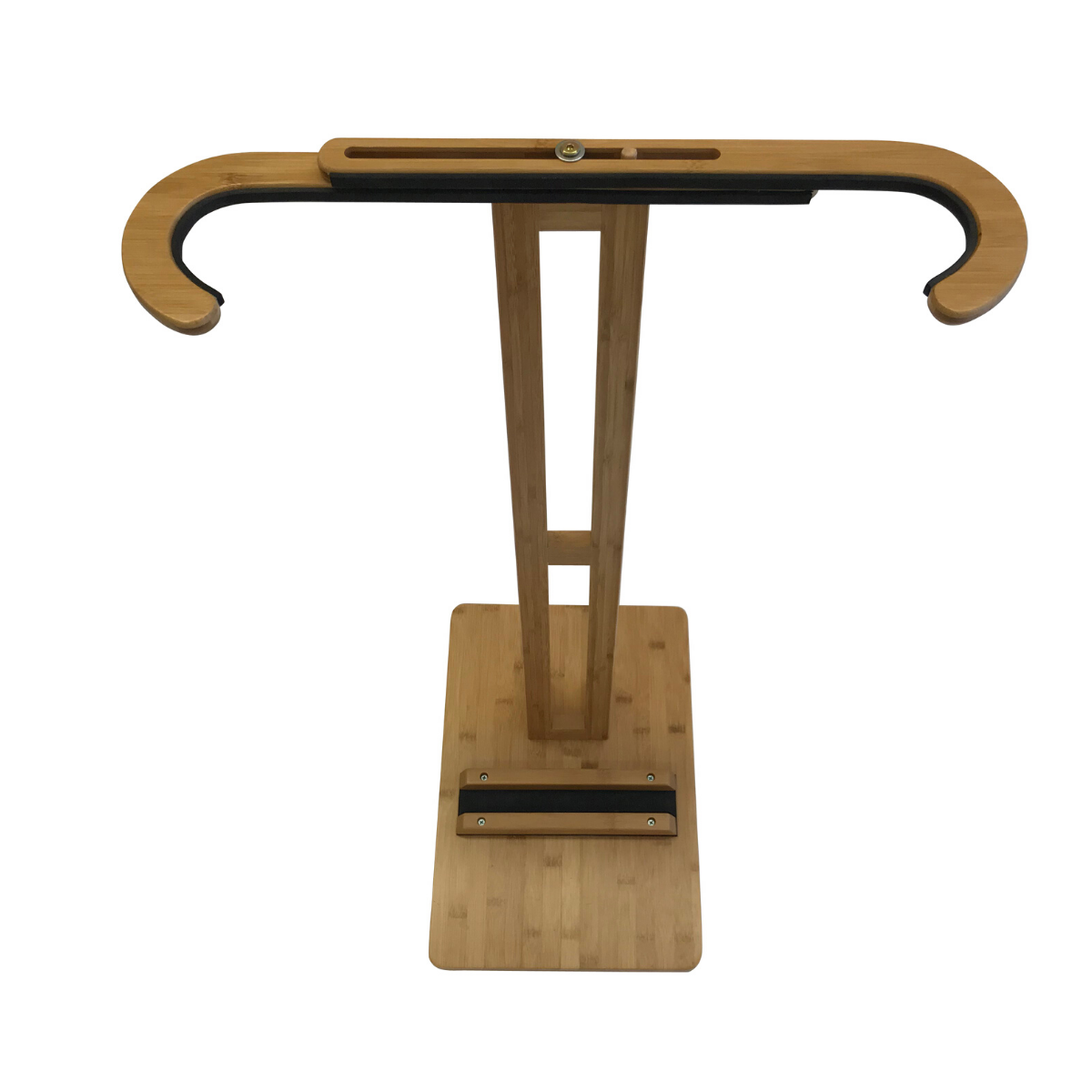 Adjustable Bamboo Surfboard Display Stand – Eco-Friendly Wooden Board Rack