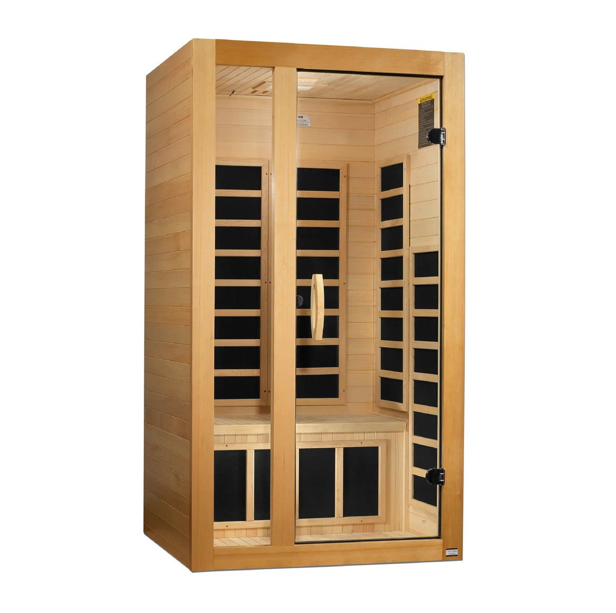 Dynamic Saunas Gracia Elite 1–2 Person Infrared Sauna - Aloha Swim Wellness