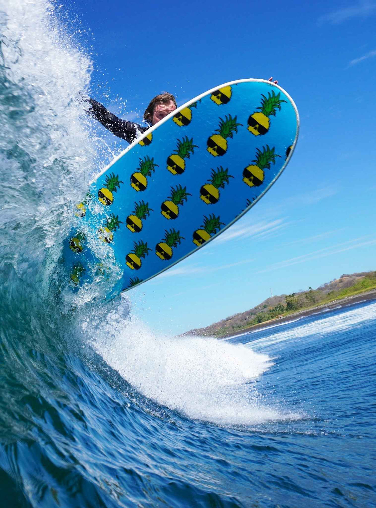 Ben Gravy Wave Bandit Easy Rider Soft Surfboard – Stable Longboard Softboard for Beginners & Intermediates