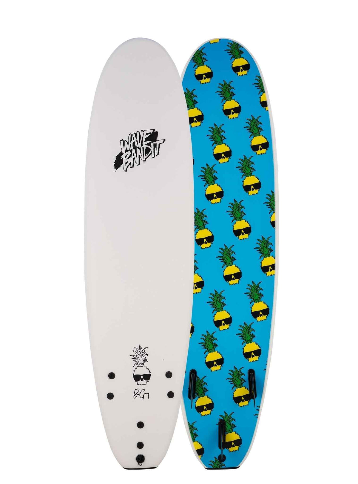 Ben Gravy Wave Bandit Easy Rider Soft Surfboard – Stable Longboard Softboard for Beginners & Intermediates
