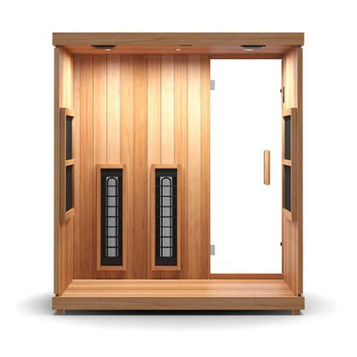 Finnmark FD-3 4-Person Full-Spectrum Infrared Sauna – Cedar Interior, Touchscreen & Bluetooth Audio