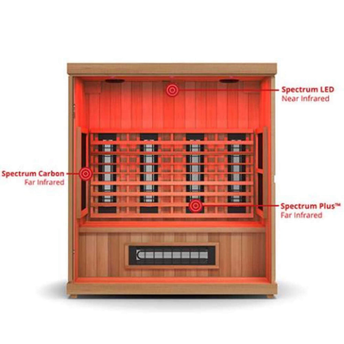 Finnmark FD-3 4-Person Full-Spectrum Infrared Sauna – Cedar Interior, Touchscreen & Bluetooth Audio