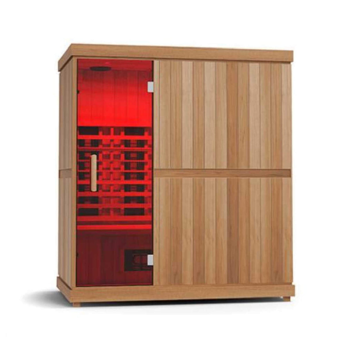 Finnmark FD-3 4-Person Full-Spectrum Infrared Sauna – Cedar Interior, Touchscreen & Bluetooth Audio