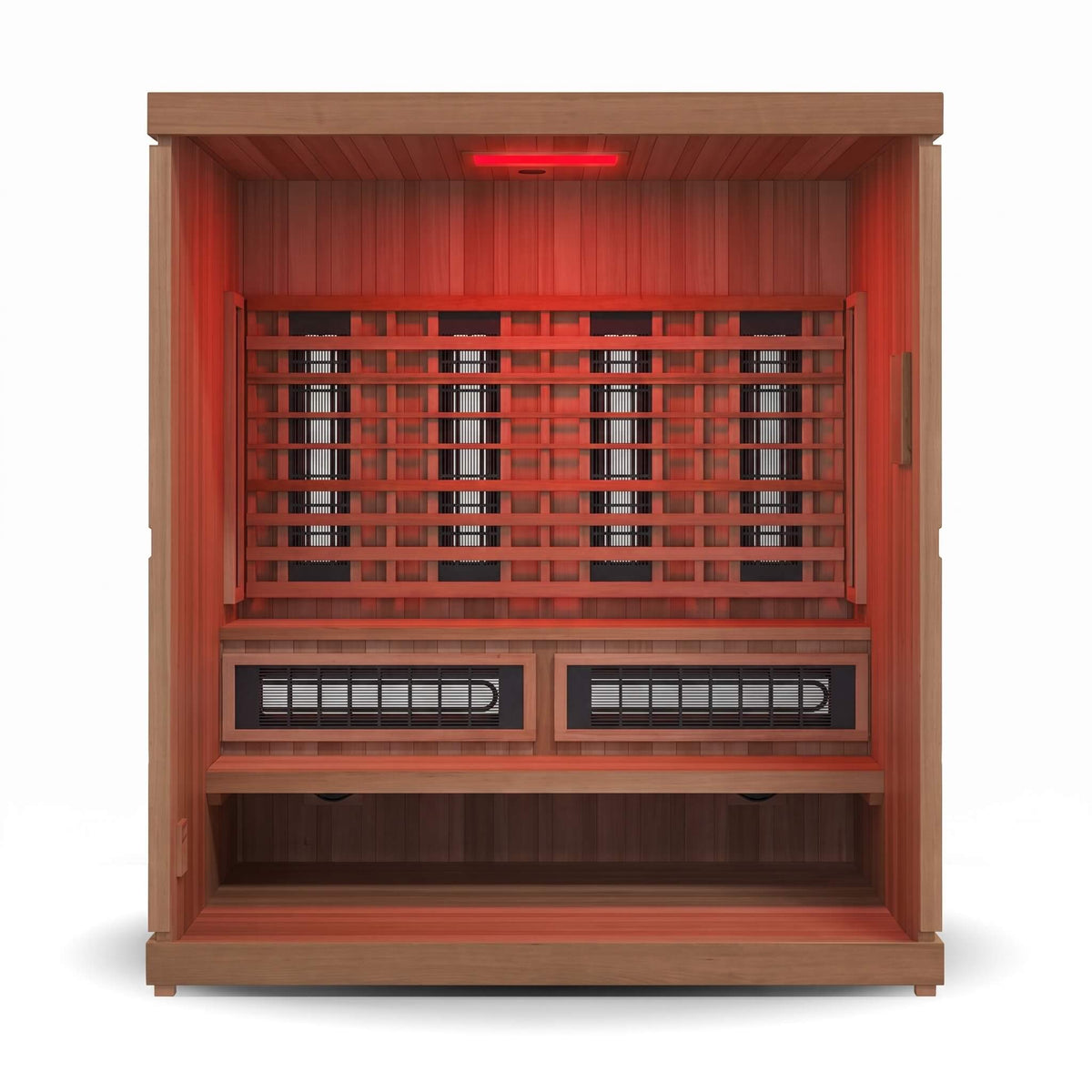 Finnmark FD-5 Trinity XL 4-Person Infrared & Traditional Sauna Combo with Red Light Therapy
