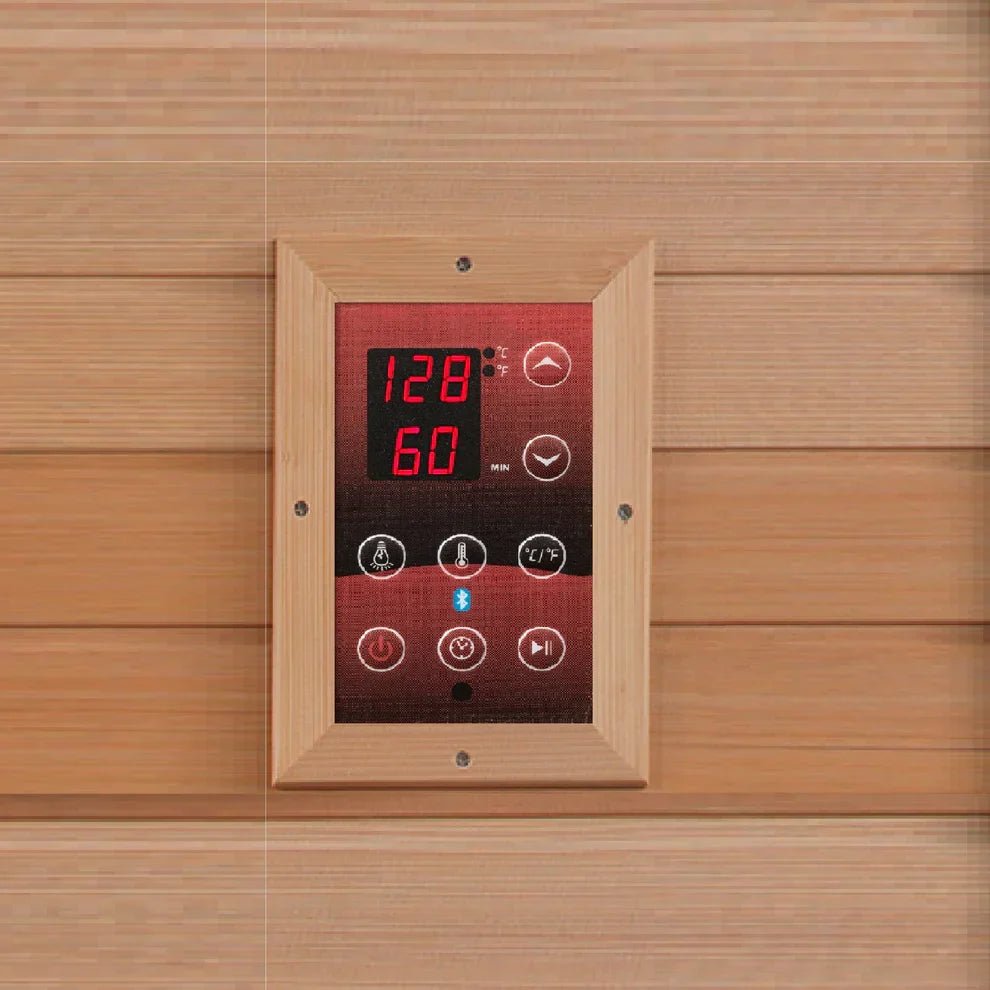 Golden Designs Monaco Elite 6-Person Infrared Sauna - Aloha Swim Wellness