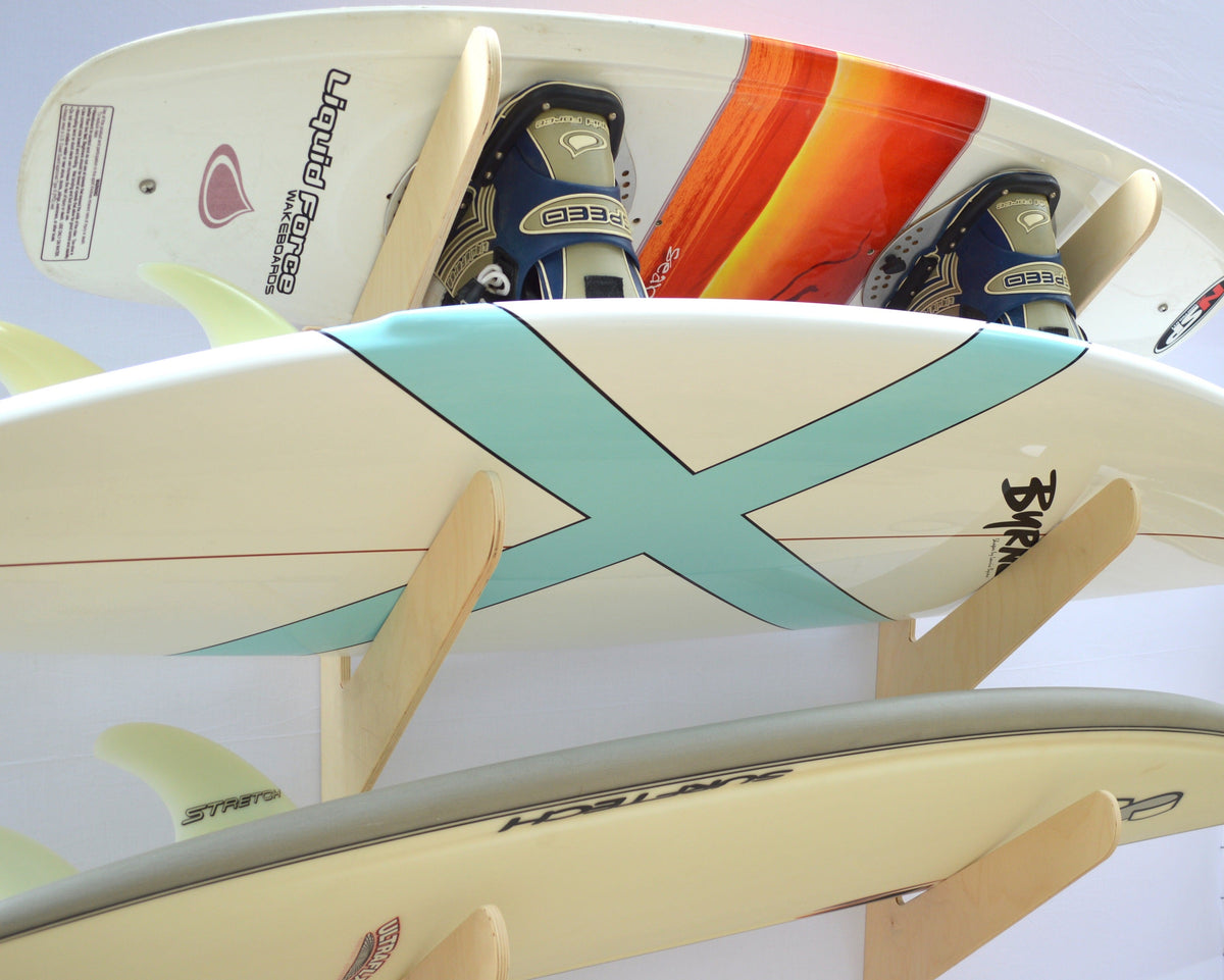 <h2>Adjustable Surfboard Wall Rack for Flexible, Space-Saving Gear Storage</h2> - Aloha Swim Wellness