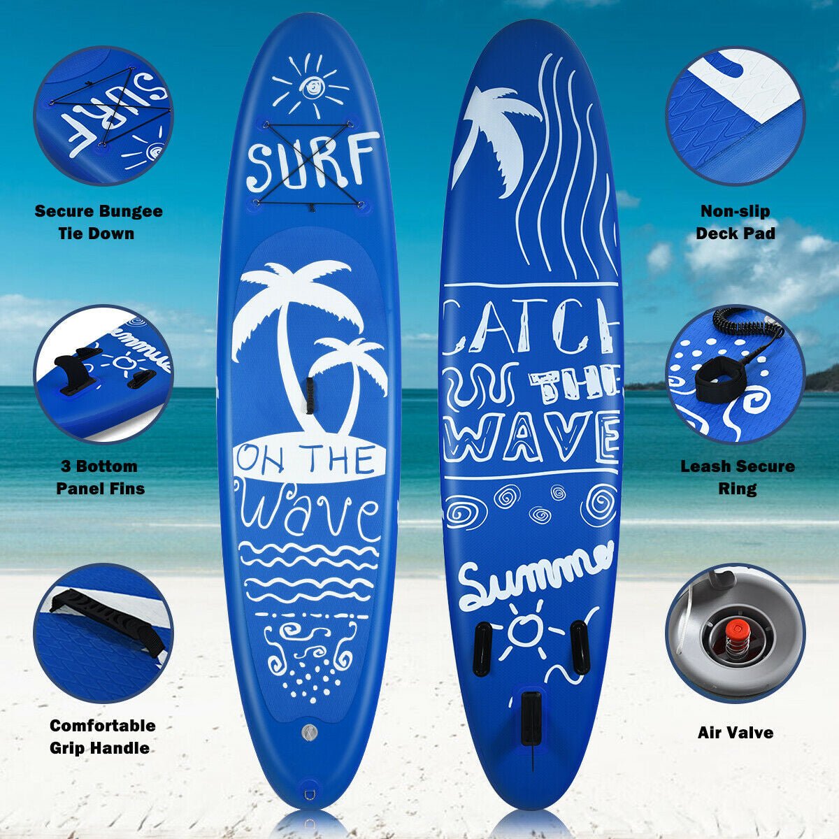 Inflatable & Adjustable Stand Up Paddle Board - Aloha Swim Wellness