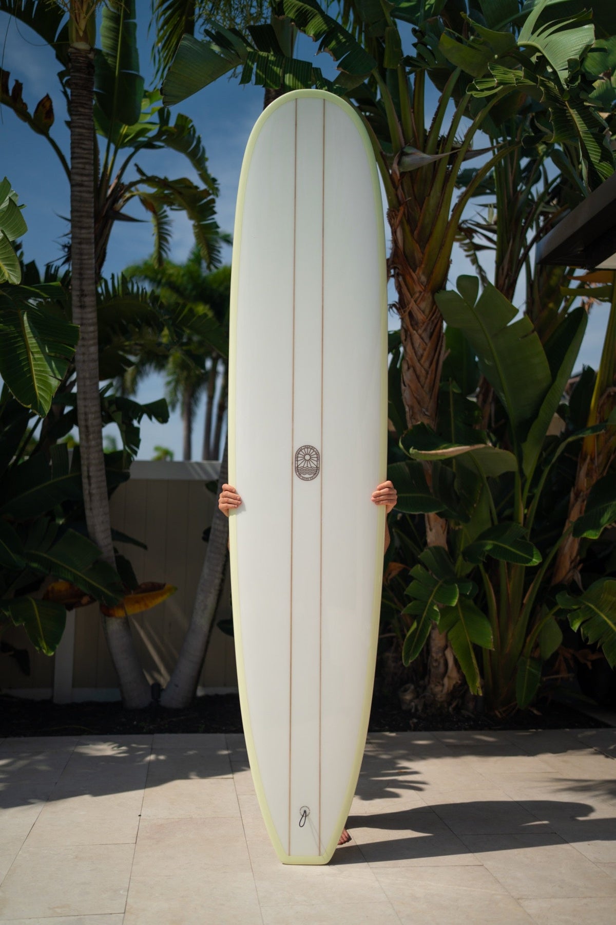 Just The Tip Noserider Longboard Surfboard – Forgiving 50/50 Rails, Wide Nose & Classic Longboard Flow - Aloha Swim Wellness