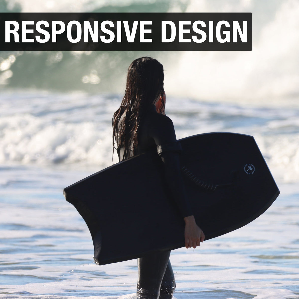 High-Performance Bodyboard – Carbon Stringer, IXPE Deck & Crescent Tail