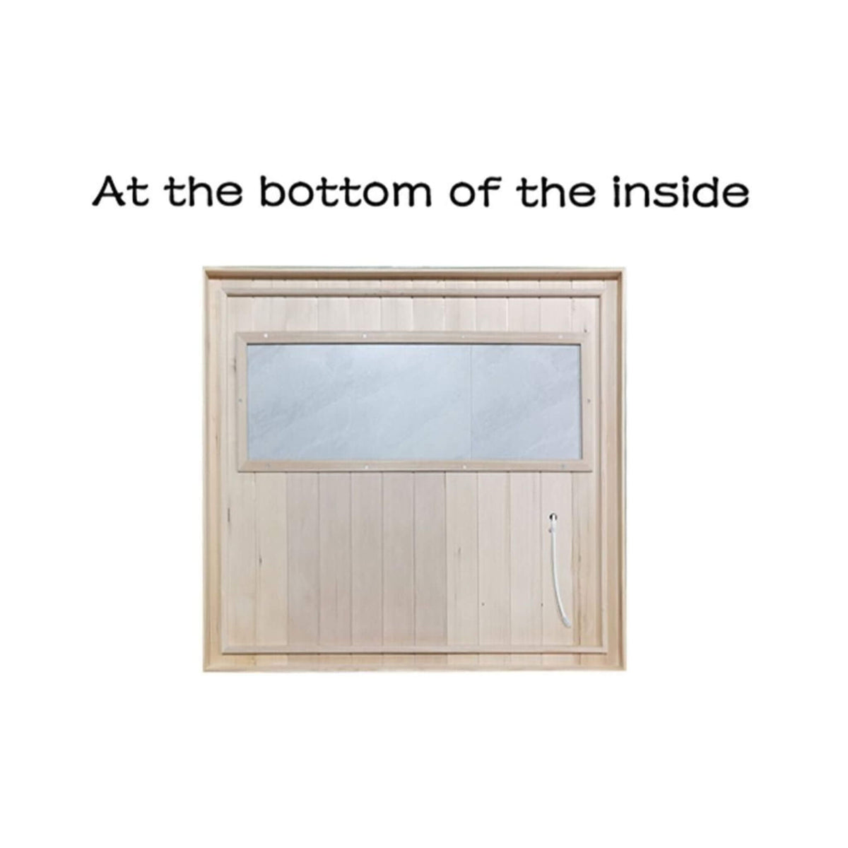 Premium Hemlock Wood 2-Person Infrared Sauna – Foot Heating, Bluetooth Audio & LED Lighting