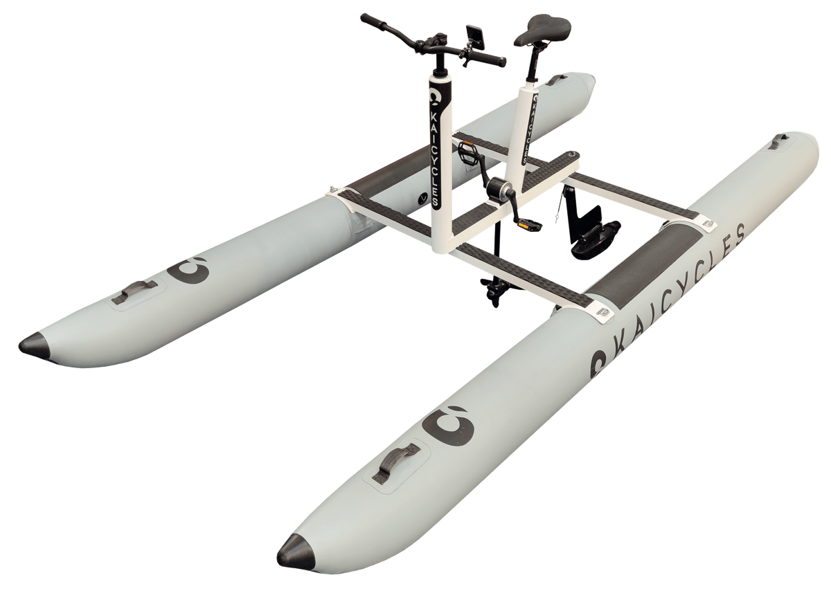 MAX Inflatable Water Bike – Portable Single-Rider Water Cycle - Aloha Swim Wellness