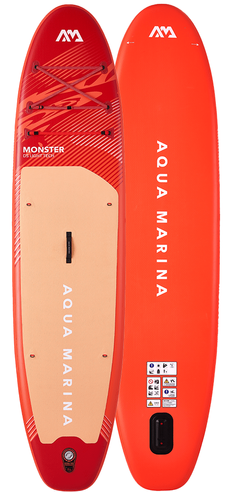 Monster (Sky Glider) All-around iSUP (3.66m/15cm) With Aluminum SPORTS III Paddle And Safety Leash - Aloha Swim Wellness