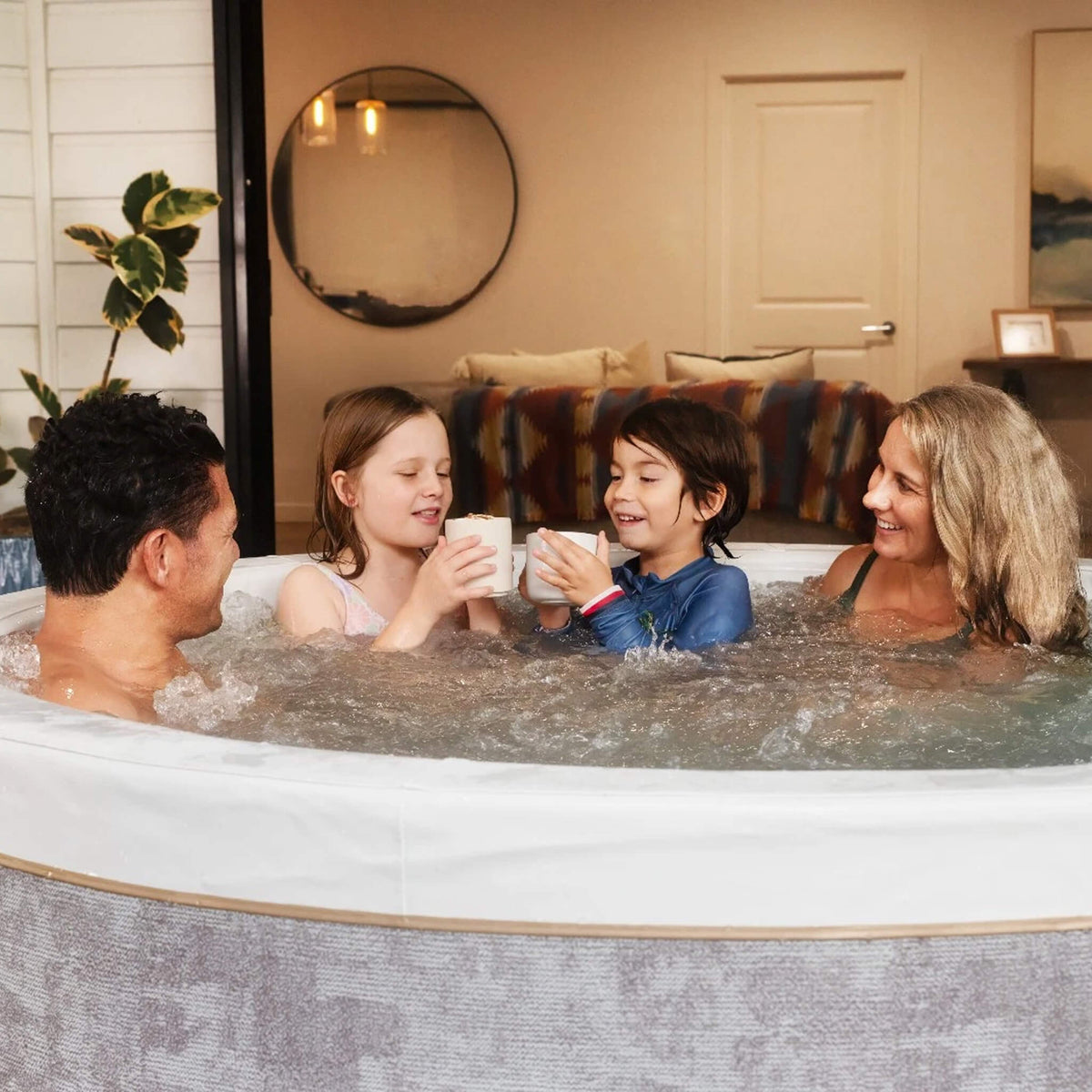 MSpa Cocoon Verto Series 6-Person Inflatable Hot Tub – SyncJet™ Hydromassage