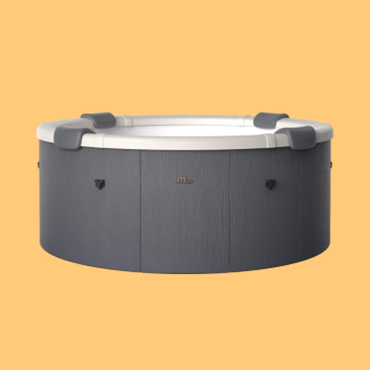 MSpa Denver 6-Person Inflatable Hot Tub – Hydro-Massage, LED Lighting & Smart Control