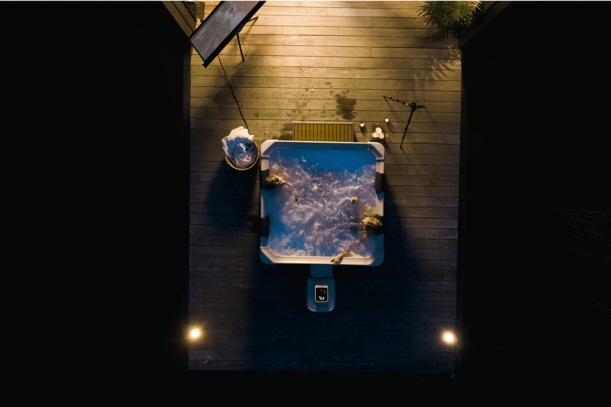 MSPA | OSLO | Frame Series | Rigid Hot Tub & Spa | Light up the night | Upto 6 Person - Aloha Swim Wellness