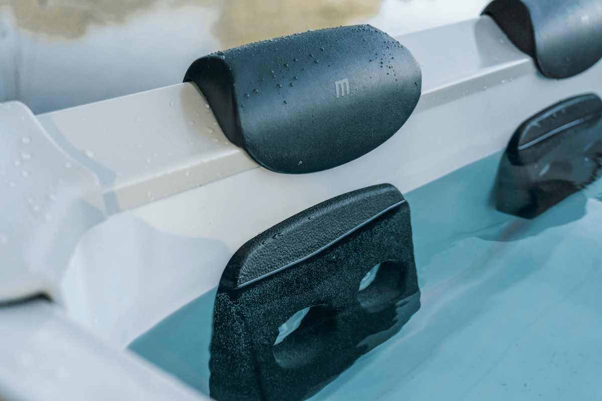 MSPA | OSLO | Frame Series | Rigid Hot Tub & Spa | Light up the night | Upto 6 Person - Aloha Swim Wellness