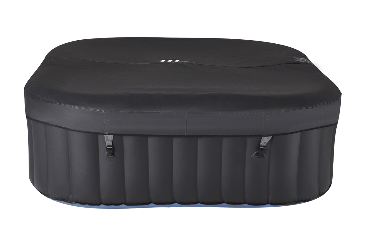 MSPA | TEKAPO | Comfort Series | Inflatable Hot Tub & Spa | Metallic Blue | Upto 6 Person - Aloha Swim Wellness