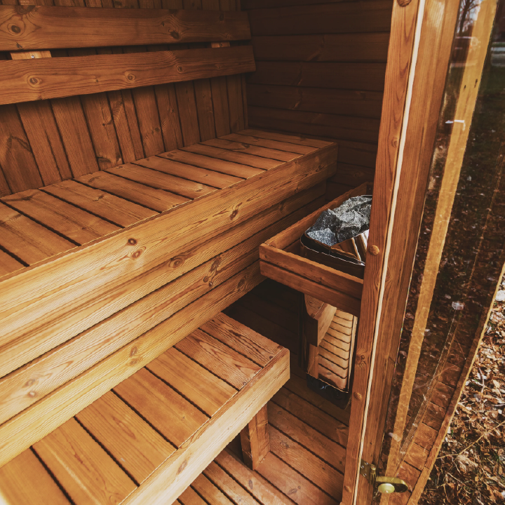 Mande MW20 Outdoor ThermoWood Sauna – Premium 5–6 Person Outdoor Sauna