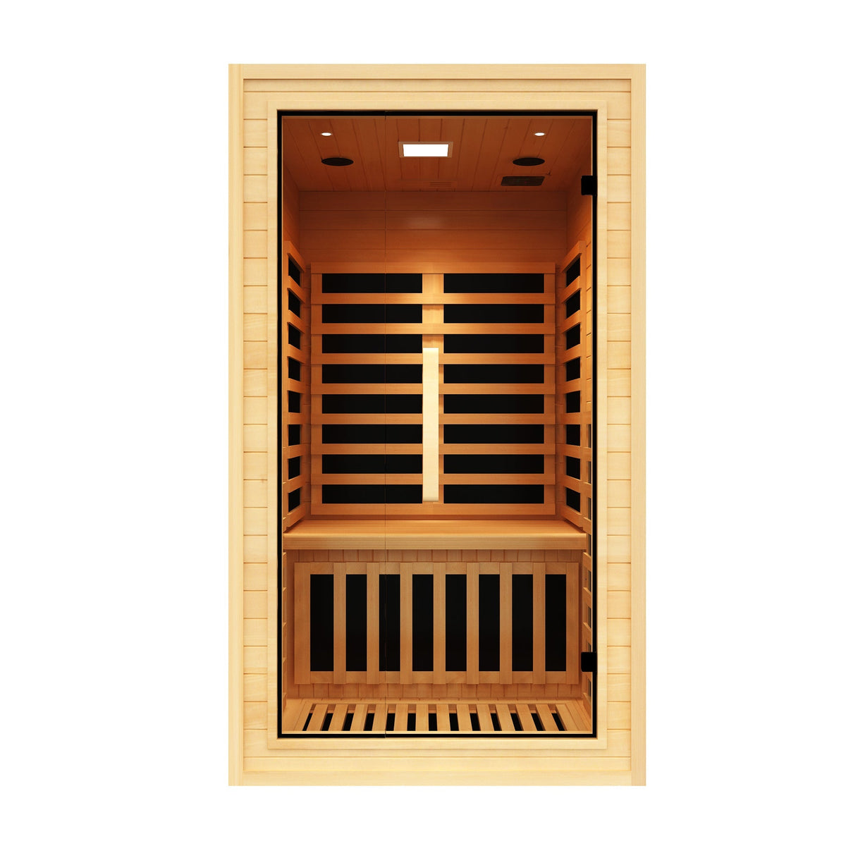 NiceBeam 1–2 Person Infrared Sauna – Red Light Therapy & Chromotherapy - Aloha Swim Wellness
