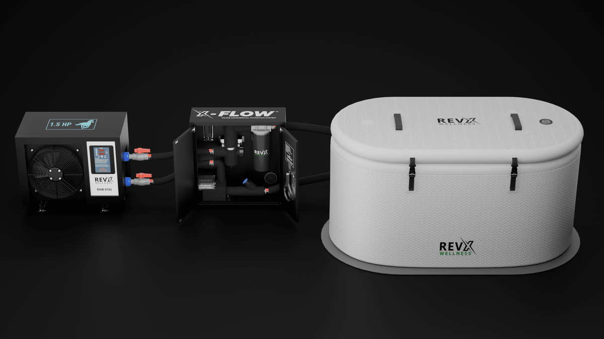 RevX X-FLOW Cold Plunge Filtration System - Aloha Swim Wellness