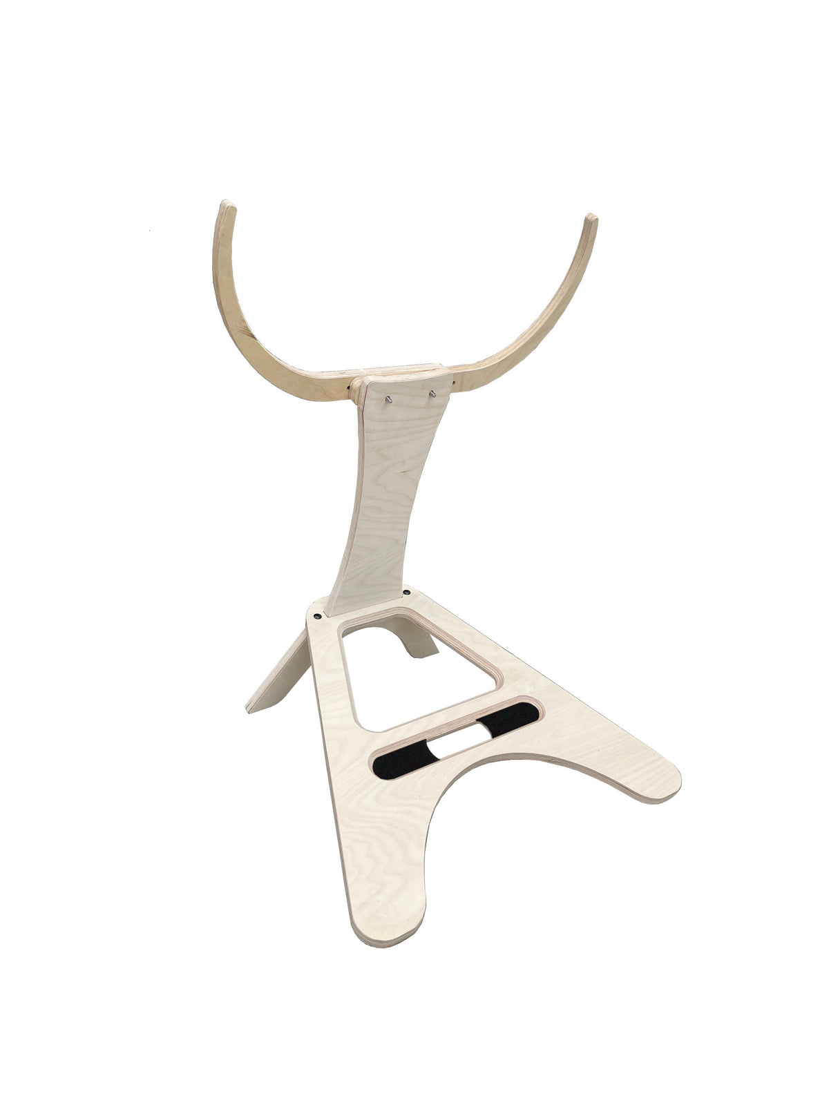 Shaka Surfboard Display Rack – Baltic Birch Freestanding Board Stand - Aloha Swim Wellness