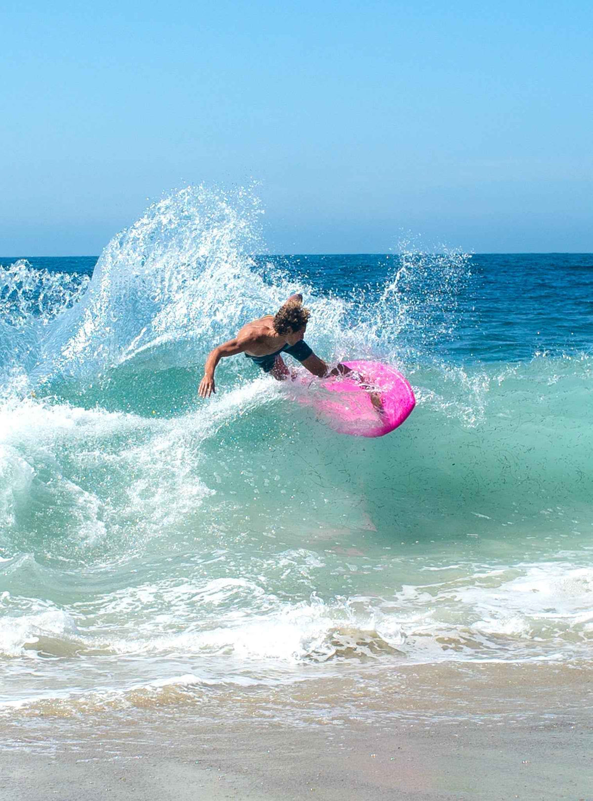 Soft-Skim Beginner & Intermediate Performance Skimboard – 48" Forgiving High-Performance Skimboard