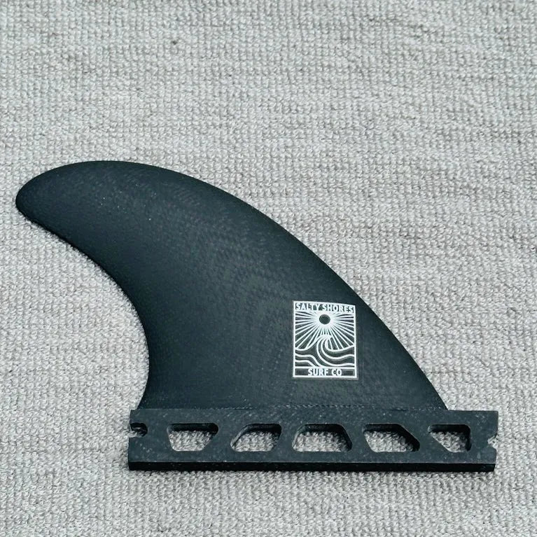 Salty Shores Volan Black Twin Surfboard Fins – Futures Compatible