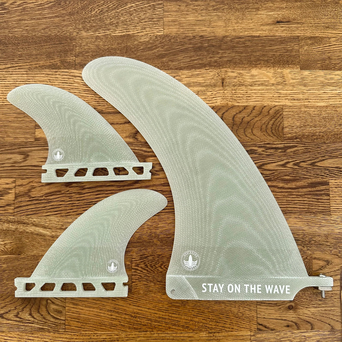 STCo Volan Longboard Fin + Side Bite Set – Classic Fiberglass Flex & Performance - Aloha Swim Wellness