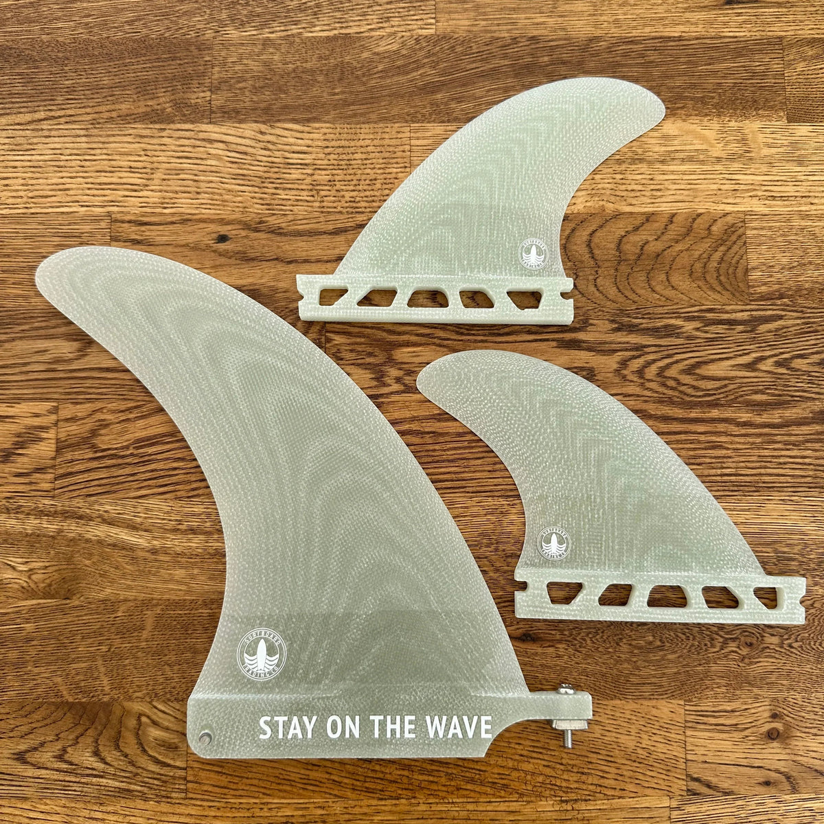 STCo Volan Longboard Fin + Side Bite Set – Classic Fiberglass Flex & Performance - Aloha Swim Wellness