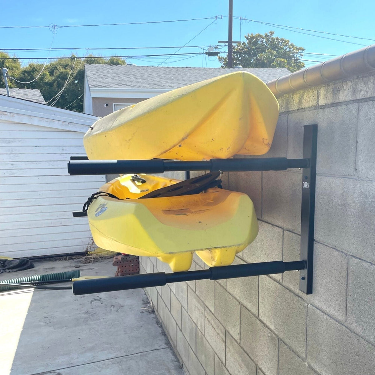 Steel Paddleboard & Surfboard Storage Rack – 2 Boards - Aloha Swim Wellness