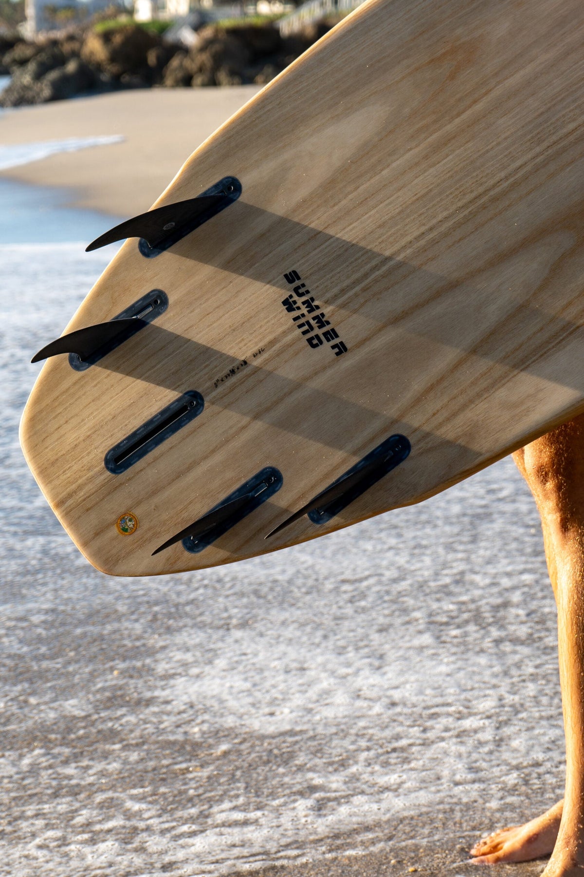 Summer Wind Small-Wave Surfboard – EPS & Paulownia All-Around Board with 5-Fin Setup - Aloha Swim Wellness