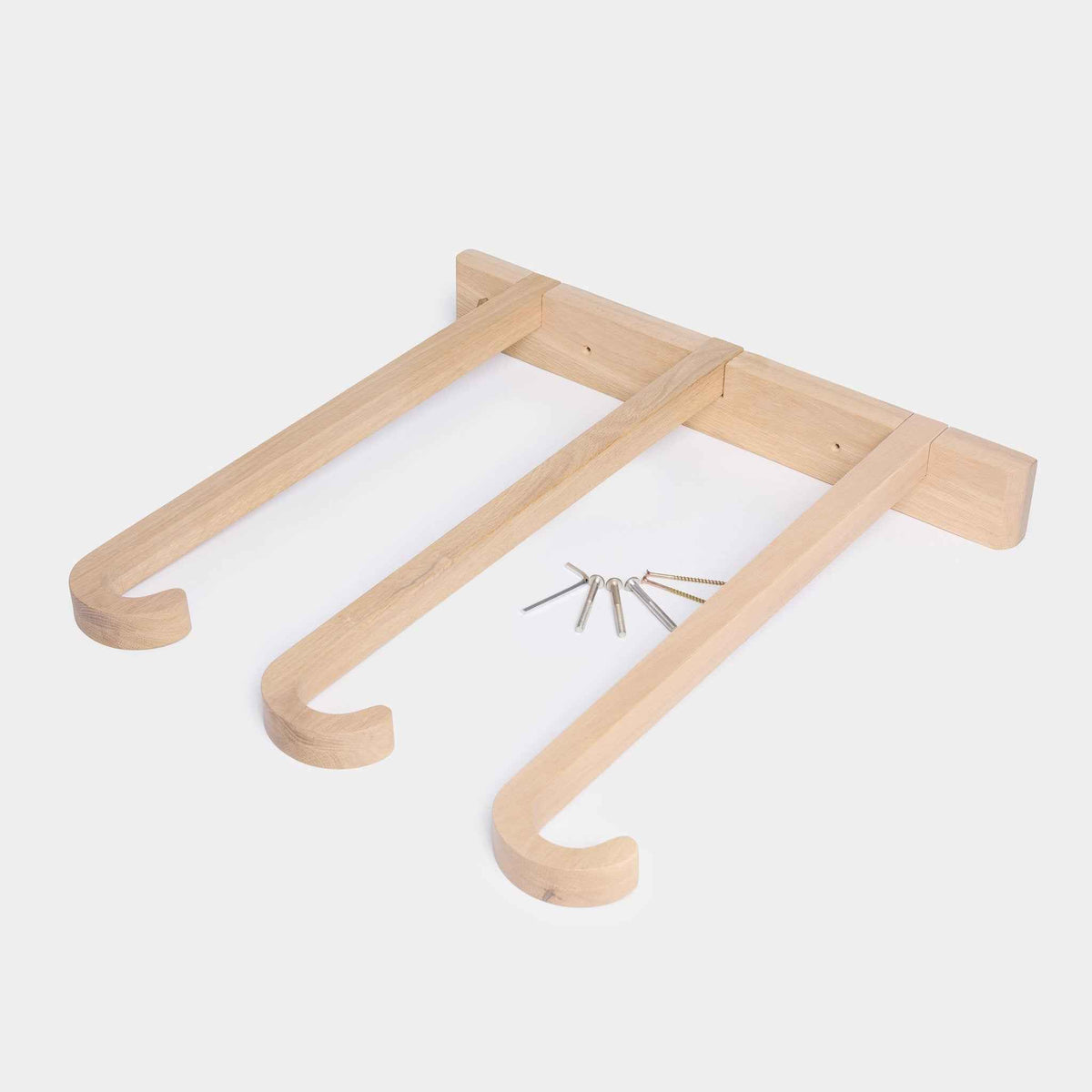 Almond Modular 3-Board Surfboard Wall Rack
