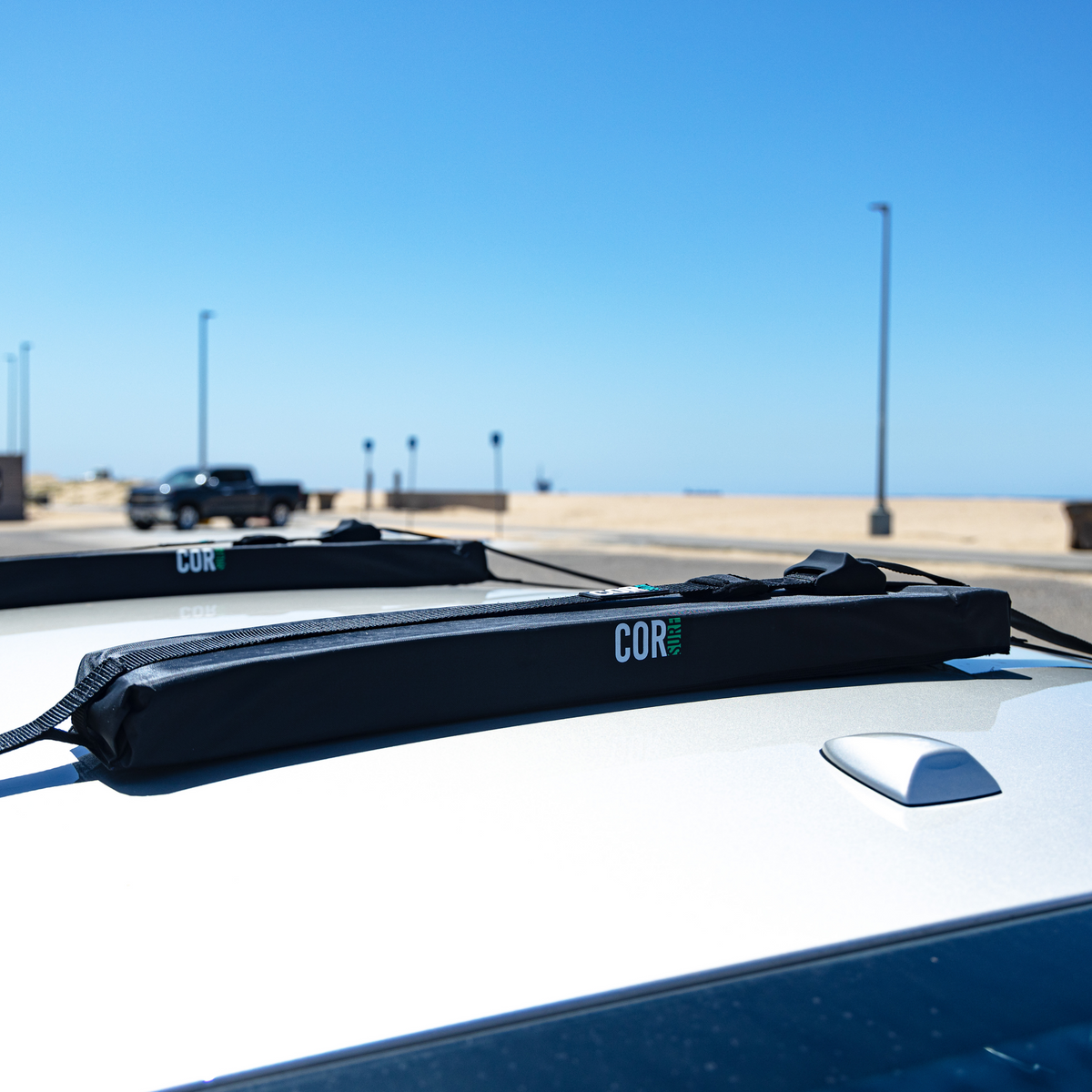 Premium Soft Surfboard Car Roof Rack – Universal Vehicle Carrier for Surfboards and SUPs